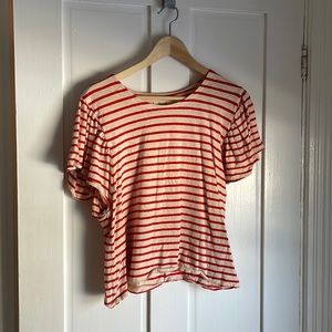 Madewell Flutter Sleeve Shirt